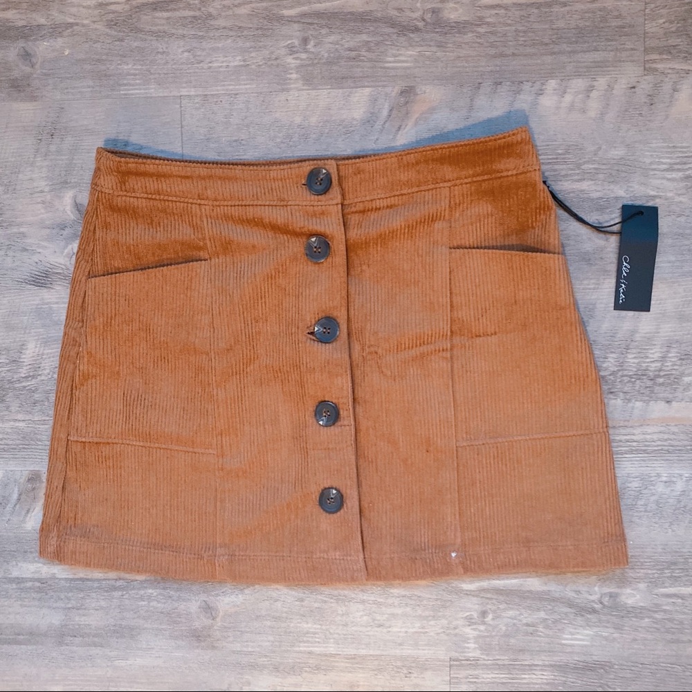 Corduroy Skirt